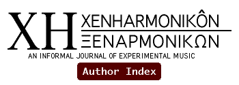Xenharmonikôn Author Index